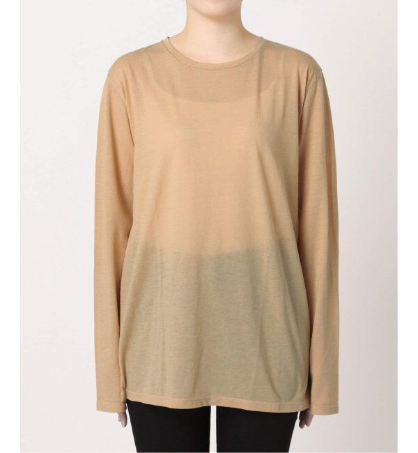 JOURNAL STANDARD「《追加10》クルーネックシアーロングＴシャツ」|Tシャツ・カットソー|