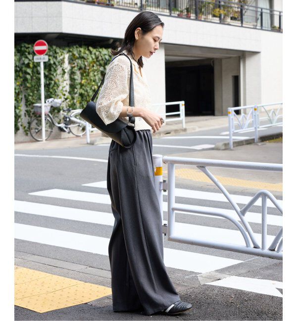 JOURNAL STANDARD「《追加2》ウールライクストレッチワイドパンツ」|その他|