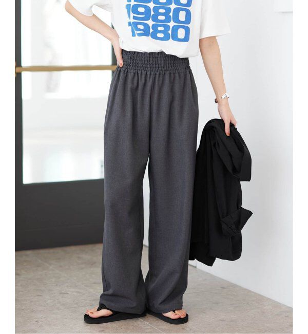 JOURNAL STANDARD「《追加2》ウールライクストレッチワイドパンツ」|その他|