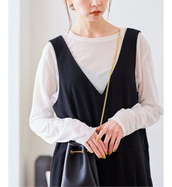 JOURNAL STANDARD「《追加4》クルーネックシアーロングTシャツ」|Tシャツ・カットソー|