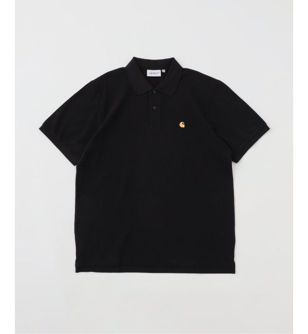 JOURNAL STANDARD relume「CARHARTT WIP / カーハート ダブリューアイピー S/S CHASE PIQUE POLOSHIRTS I023807」|ポロシャツ|ブラック