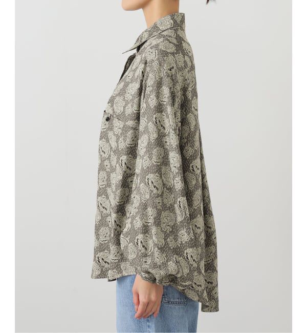 journal standard L'essage「【FUMIE TANAKA(フミエタナカ)】flower jq sh：シャツ」|シャツ・ブラウス|