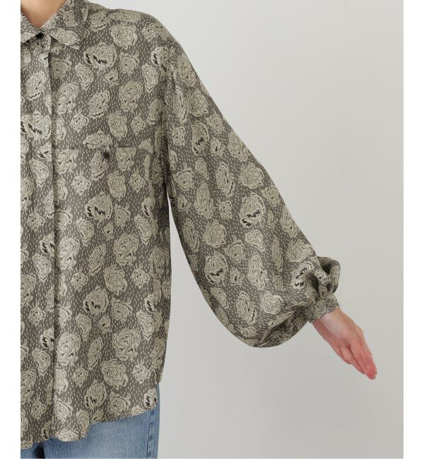 journal standard L'essage「【FUMIE TANAKA(フミエタナカ)】flower jq sh：シャツ」|シャツ・ブラウス|