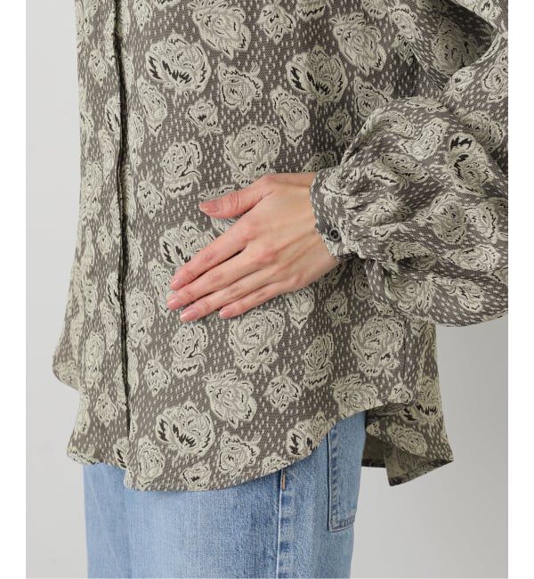 journal standard L'essage「【FUMIE TANAKA(フミエタナカ)】flower jq sh：シャツ」|シャツ・ブラウス|