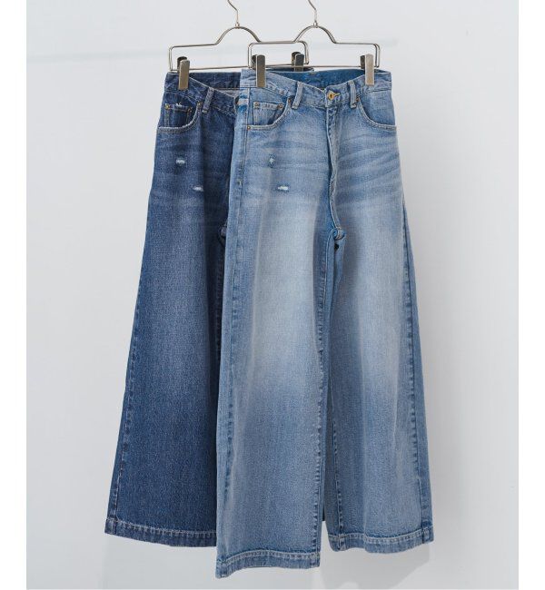 Spick and Span「5 1/2 BAGGY DENIM」|デニム|