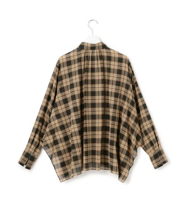 23区「【WEB&一部店舗限定】シアーコットン チェック シャツ」|シャツ・ブラウス|