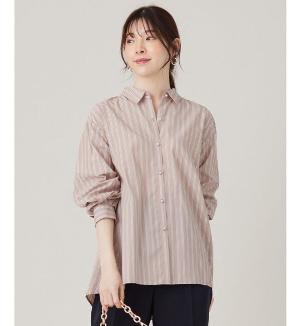 any SiS「【洗える】バックシャンイージーケア シャツ」|シャツ・ブラウス|ﾍﾞｰｼﾞｭ&times;