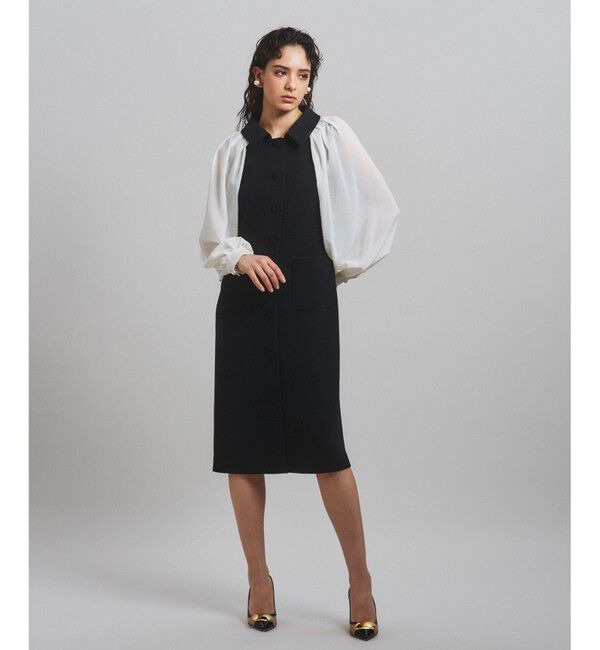 Grace Class「シアスリーブレイヤードレス」|ドレス|