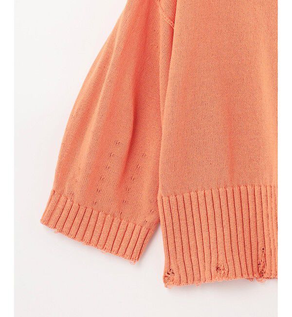 Grace Class「クラッシュヘムクロップトトップ」|ニット・セーター|