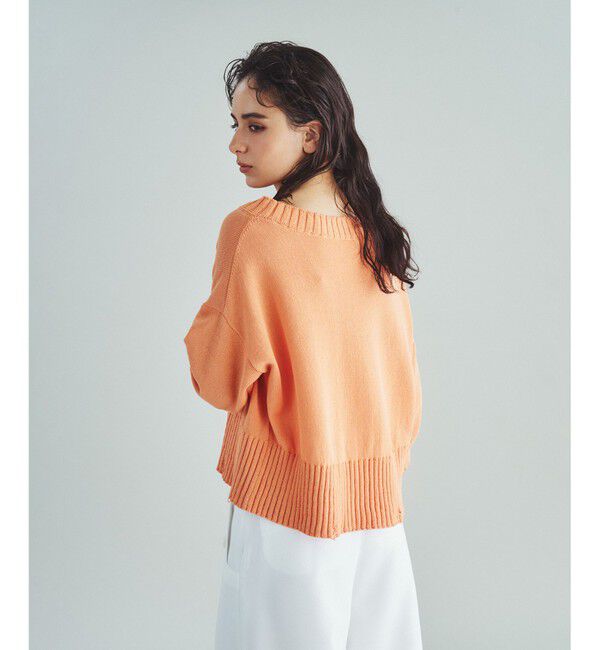 Grace Class「クラッシュヘムクロップトトップ」|ニット・セーター|