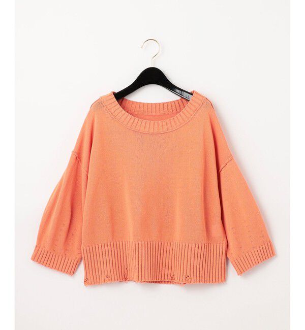 Grace Class「クラッシュヘムクロップトトップ」|ニット・セーター|