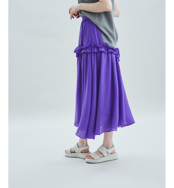 Grace Class「シアーフリルティアードスカート」|スカート|