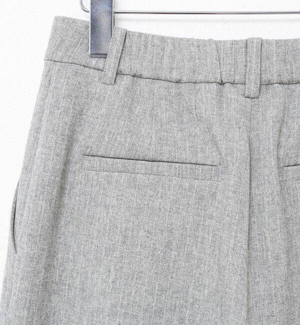 NOLLEY'S「ウォッシャブルウール調愛されセミワイドパンツ」|その他|