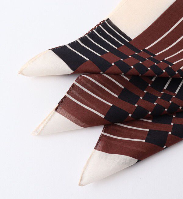 NOLLEY'S goodman「EMME EFFE メッシュプリントバンダナスカーフ」|バンダナ・スカーフ|