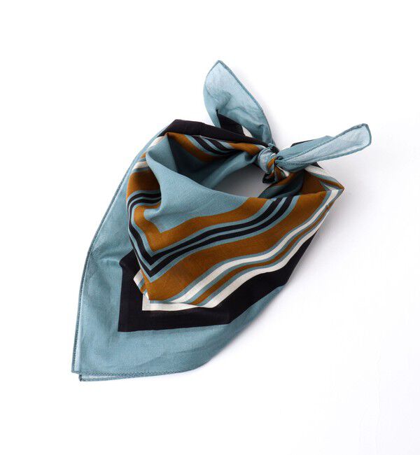 NOLLEY'S goodman「EMME EFFE フレームプリントバンダナスカーフ」|バンダナ・スカーフ|