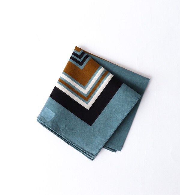 NOLLEY'S goodman「EMME EFFE フレームプリントバンダナスカーフ」|バンダナ・スカーフ|