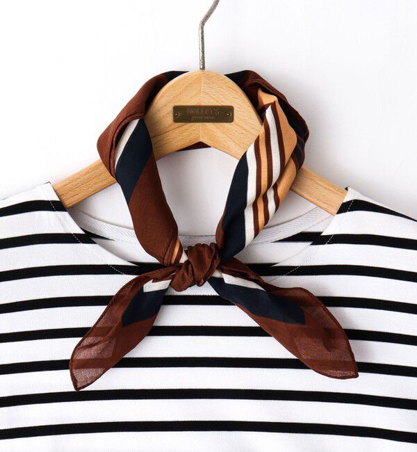 NOLLEY'S goodman「EMME EFFE フレームプリントバンダナスカーフ」|バンダナ・スカーフ|