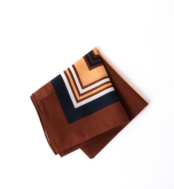 NOLLEY'S goodman「EMME EFFE フレームプリントバンダナスカーフ」|バンダナ・スカーフ|