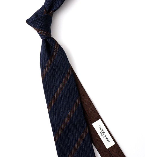 NOLLEY'S goodman「RBクレリックジャガードストライプ 26SSコレクション」|ネクタイ・蝶ネクタイ|ブルー系1