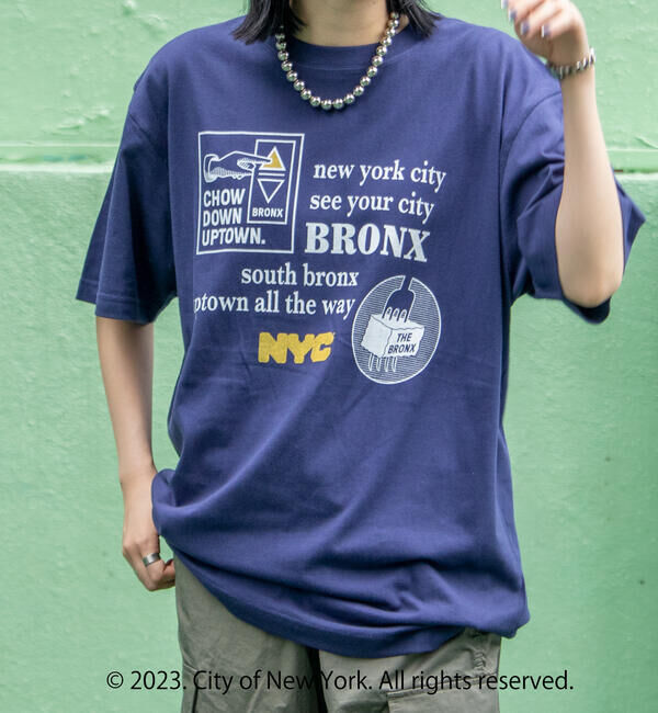 GLOSTER「【GOOD ROCK SPEED/グッドロックスピード】NYCプリントTシャツ」|Tシャツ・カットソー|