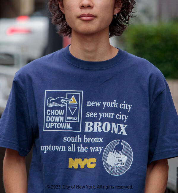 GLOSTER「【GOOD ROCK SPEED/グッドロックスピード】NYCプリントTシャツ」|Tシャツ・カットソー|