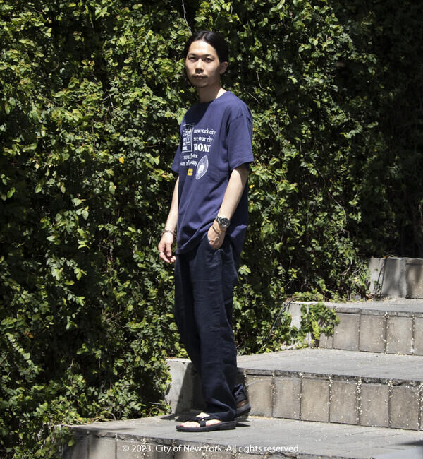 GLOSTER「【GOOD ROCK SPEED/グッドロックスピード】NYCプリントTシャツ」|Tシャツ・カットソー|