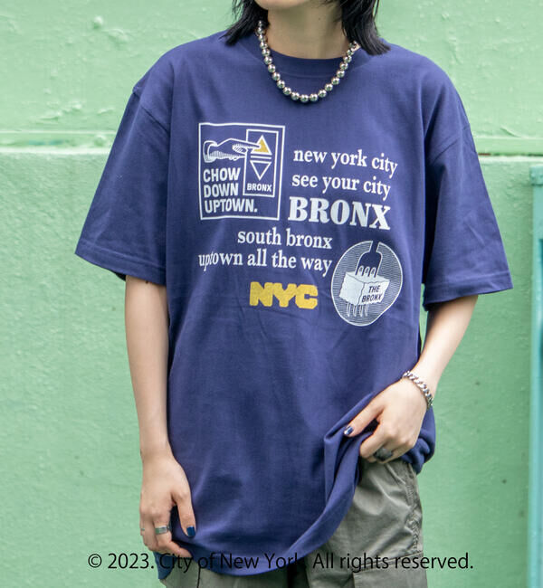 GLOSTER「【GOOD ROCK SPEED/グッドロックスピード】NYCプリントTシャツ」|Tシャツ・カットソー|