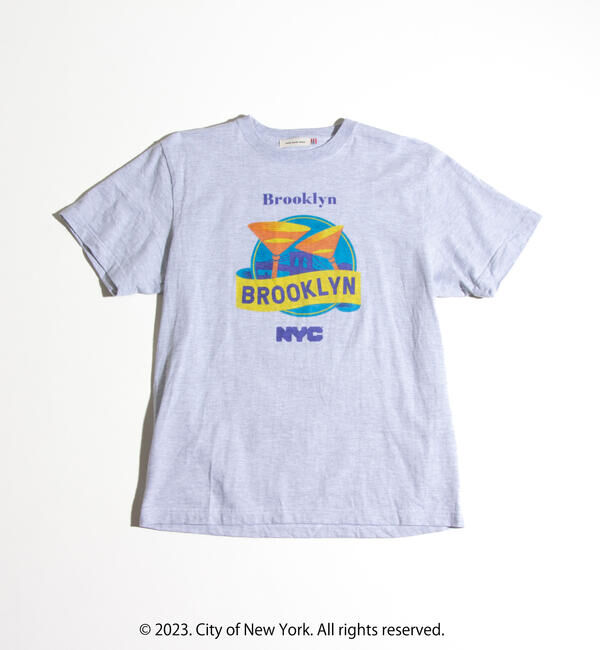 GLOSTER「【GOOD ROCK SPEED/グッドロックスピード】NYCプリントTシャツ」|Tシャツ・カットソー|