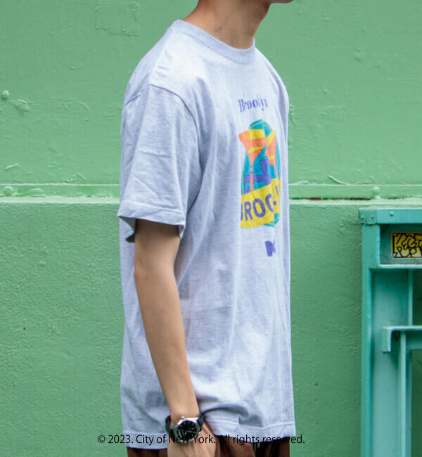 GLOSTER「【GOOD ROCK SPEED/グッドロックスピード】NYCプリントTシャツ」|Tシャツ・カットソー|