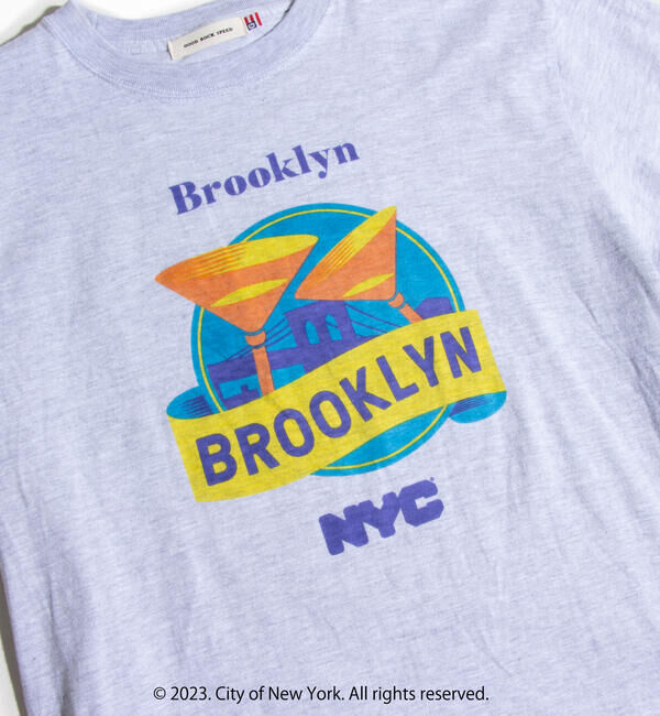 GLOSTER「【GOOD ROCK SPEED/グッドロックスピード】NYCプリントTシャツ」|Tシャツ・カットソー|