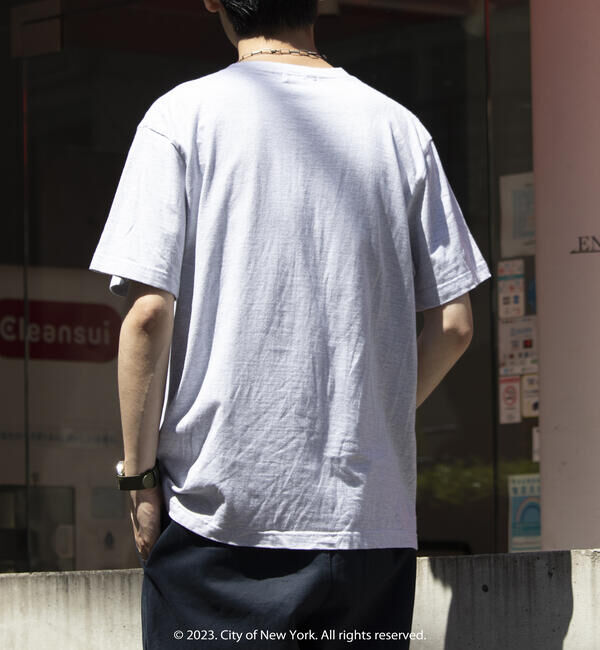 GLOSTER「【GOOD ROCK SPEED/グッドロックスピード】NYCプリントTシャツ」|Tシャツ・カットソー|