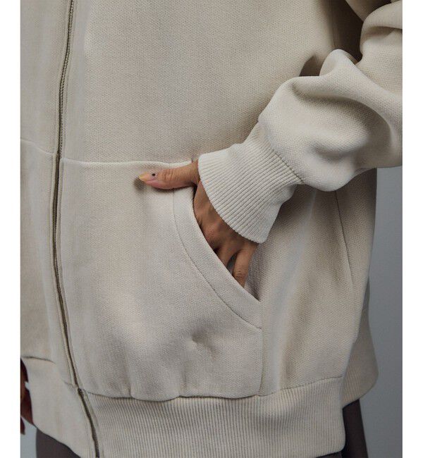 SALON adam et rope'「ジップパーカー-CreamyCotton /クリーミーコットン-」|パーカー|