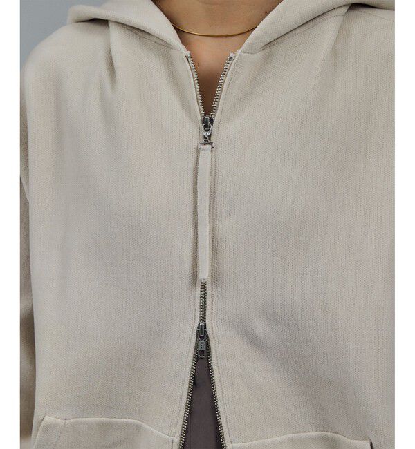 SALON adam et rope'「ジップパーカー-CreamyCotton /クリーミーコットン-」|パーカー|