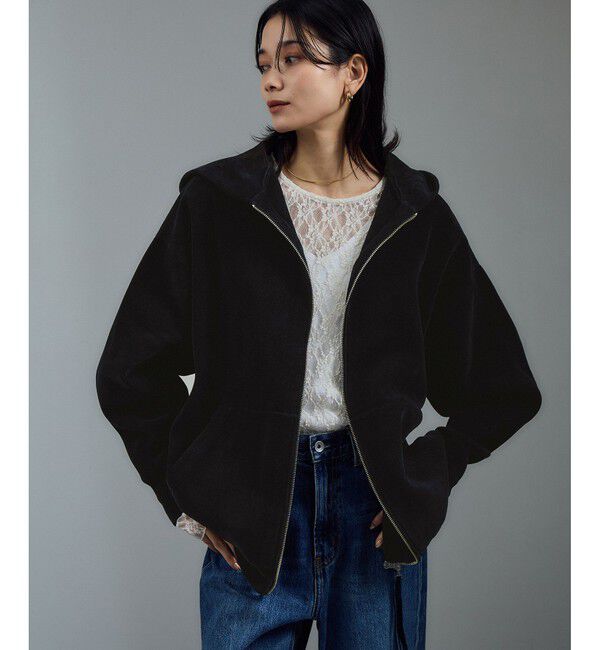 SALON adam et rope'「ジップパーカー-CreamyCotton /クリーミーコットン-」|パーカー|