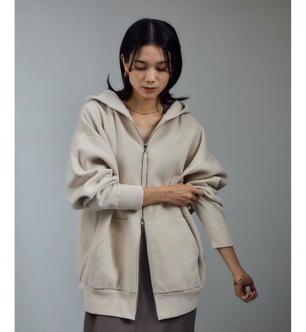 SALON adam et rope'「ジップパーカー-CreamyCotton /クリーミーコットン-」|パーカー|