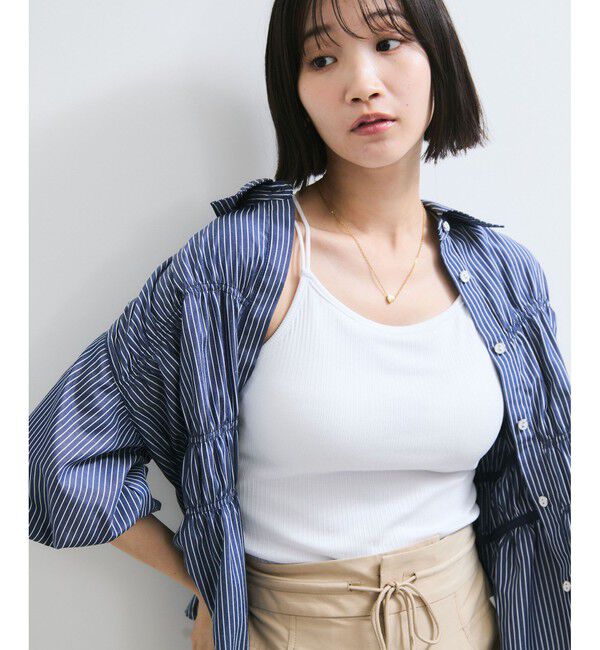 VIS「アメスリカップ付きインナーキャミソール」|キャミソール|