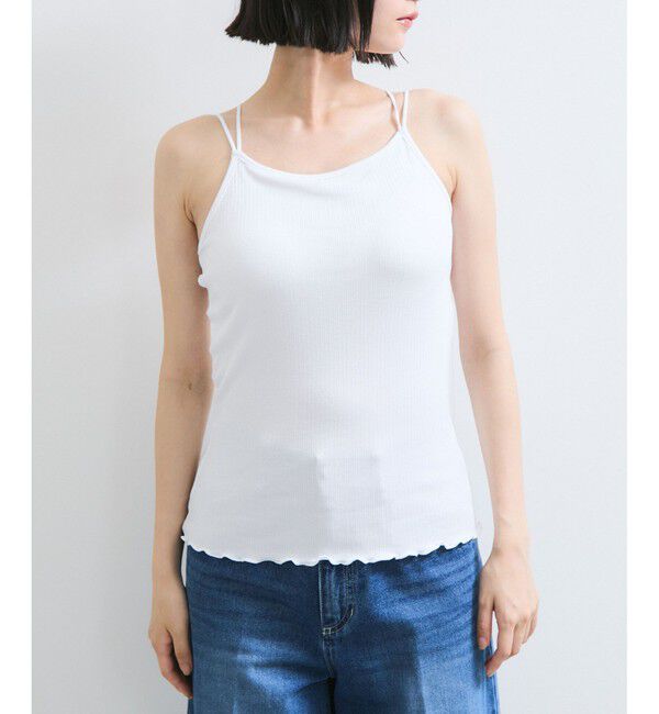 VIS「アメスリカップ付きインナーキャミソール」|キャミソール|