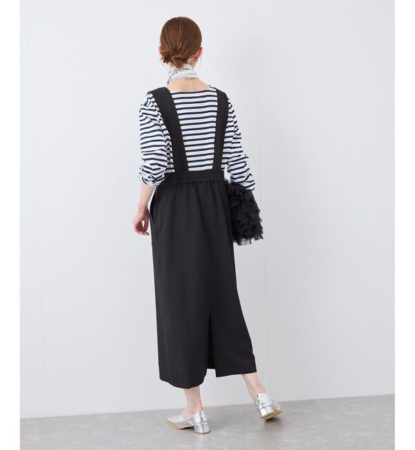 Rope&rsquo;Picnic「デザインポケットジャンパースカート」|ワンピース|