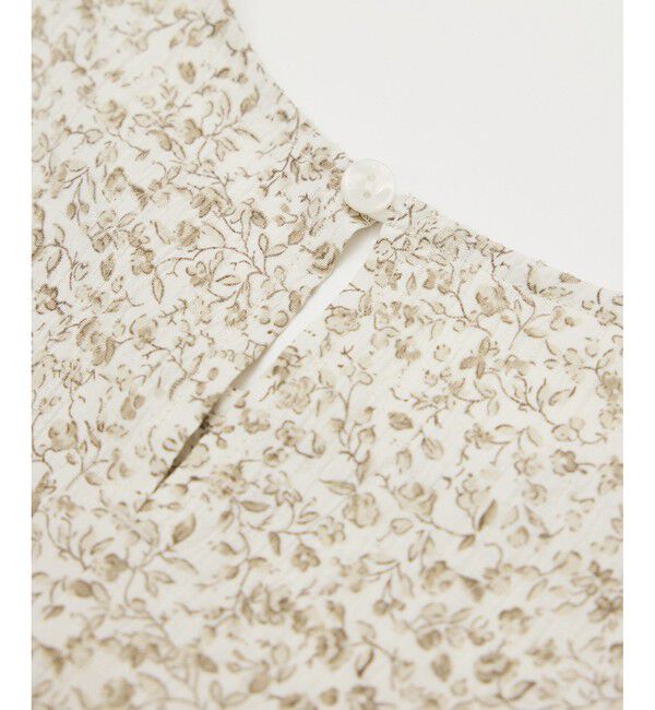 Rope&rsquo;Picnic「小花柄ティアードゼロスリーブブラウス」|シャツ・ブラウス|