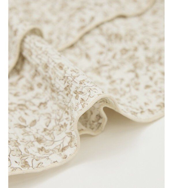 Rope&rsquo;Picnic「小花柄ティアードゼロスリーブブラウス」|シャツ・ブラウス|