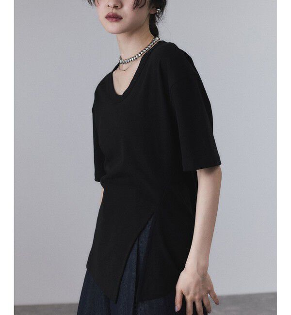 ADAM ET ROPE'「シェイプTシャツ」|Tシャツ・カットソー|