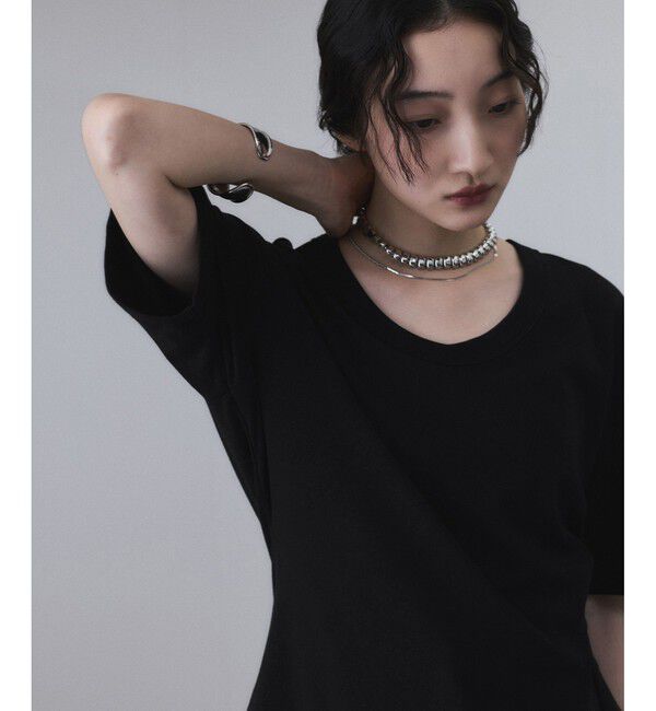 ADAM ET ROPE'「シェイプTシャツ」|Tシャツ・カットソー|