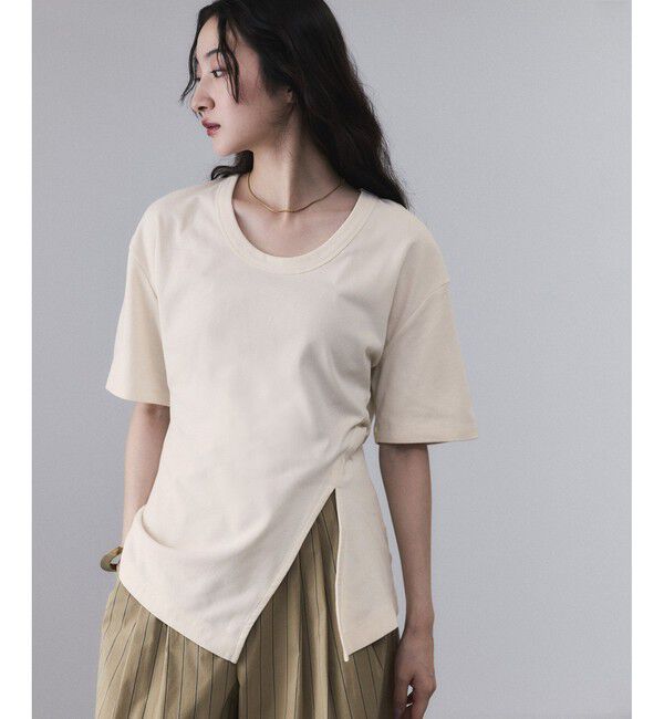 ADAM ET ROPE'「シェイプTシャツ」|Tシャツ・カットソー|キナリ系(18)