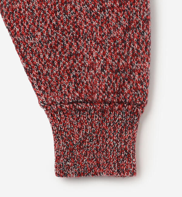  「COOHEM | カラーミックス クルーネックニットプルオーバー MEN」|ニット・セーター|