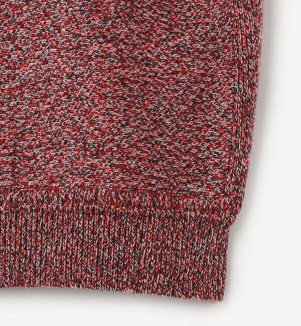  「COOHEM | カラーミックス クルーネックニットプルオーバー MEN」|ニット・セーター|