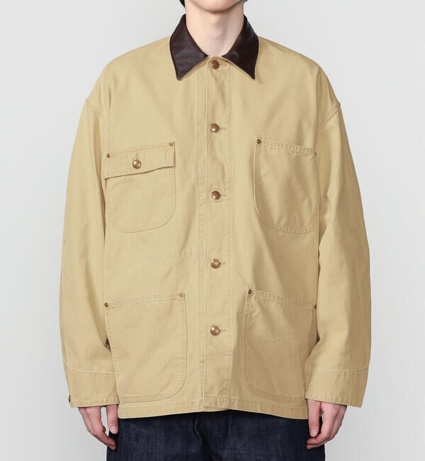  「orSlow | 〈別注〉RELAX FIT DUCK COVERALL MEN」|テーラードジャケット|