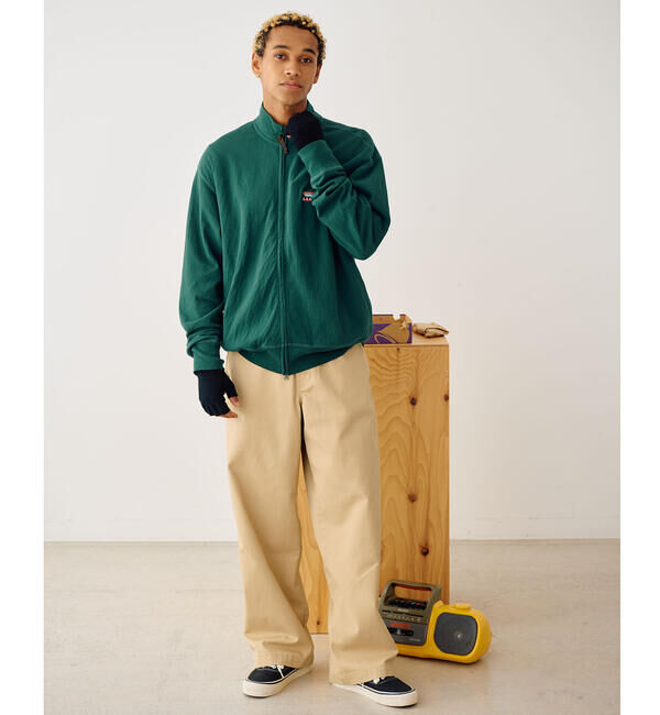  「TUF-NUT | T/C TWILL WIDE WORK TROUSERS MEN」|チノ|