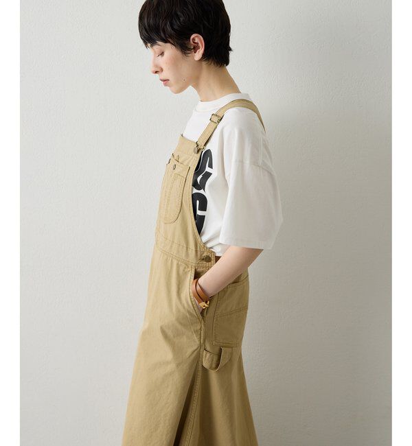  「オーバーオールスカート」|ワンピース|