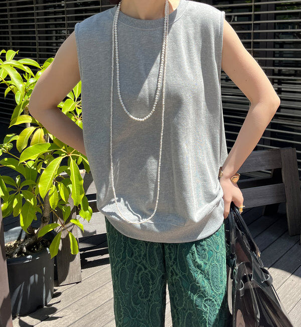  「スウェットタンクプルオーバー」|Tシャツ・カットソー|グレー