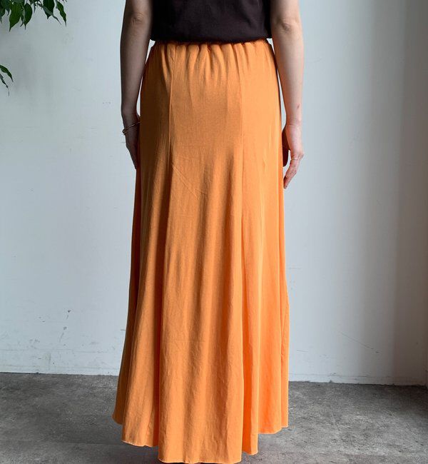  「【夏も快適！】ドライタッチカットフレアスカート」|スカート|